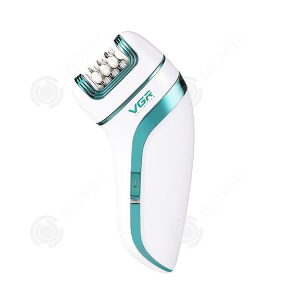 INN Epilator 3 i 1 elektrisk rakapparat för kvinnor 5W hårborttagning för ansikte Ben Arm Arm Bikinilinje Enkel hårborttagning Vattentät
