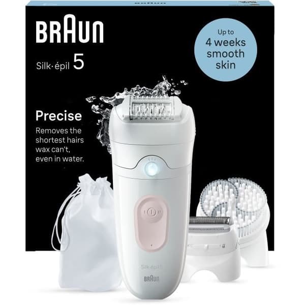 Braun Electric Epilator Silk Epil 5 SE5-060 ROSA