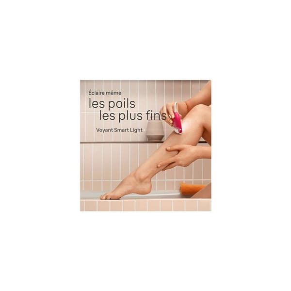 Epilator - BRAUN - SILK EPIL 3-031 - 20 pincetter - 2 hastigheter - Smartlight
