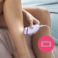 Miniatyrbild 4 av 4: Philips BRE275-00 Satinelle Essential Epilator med integrerat ljus och 4 tillbehör - lila