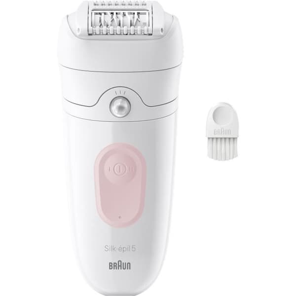 Epilator - BRAUN - Silk-épil 5 - Våt och torr epilering - Massagelock - Långvarig slät hy
