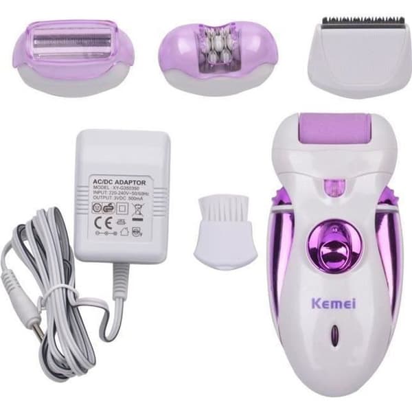 Multifunktions epilator &amp; trimmer &amp; pedikyr &amp; damrakapparat Utbytbart huvud