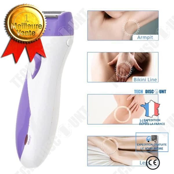 TD® Laddningsbar elektrisk epilator för kvinnor Modell Spänning Wellness Depilering Hår Rakning Stäng Mjuk hud Skönhetsvårdsenhet