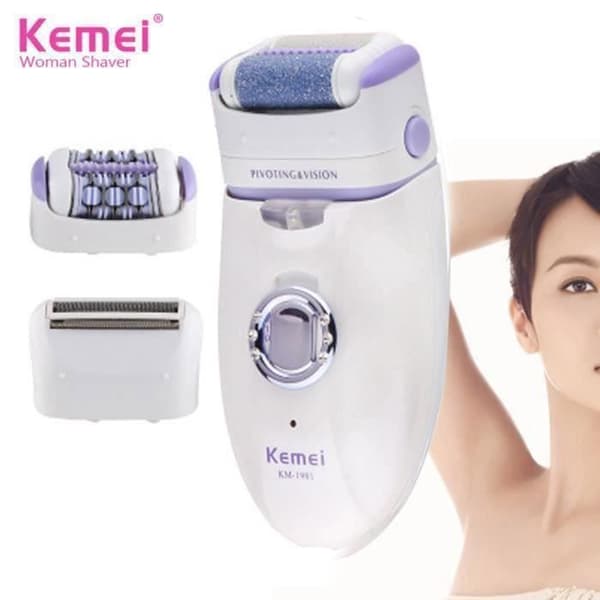 INN® 3 i 1 elektrisk epilator Löstagbar Tvättbar multifunktion