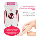 Miniatyrbild 3 av 4: TD® Epilator Razor Pocket Rasp Kompakt och lätt pedikyrsats 4 i 1 smärtfri elektrisk rakapparat present för kvinnor under armarna