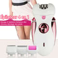 Miniatyrbild 4 av 4: TD® Epilator Razor Pocket Rasp Kompakt och lätt pedikyrsats 4 i 1 smärtfri elektrisk rakapparat present för kvinnor under armarna