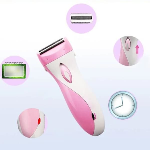 TD® Uppladdningsbar elektrisk epilator Ben Armhåla rakapparat Elektrisk apparat Kroppsskönhet epilator Kvinnlig rakning