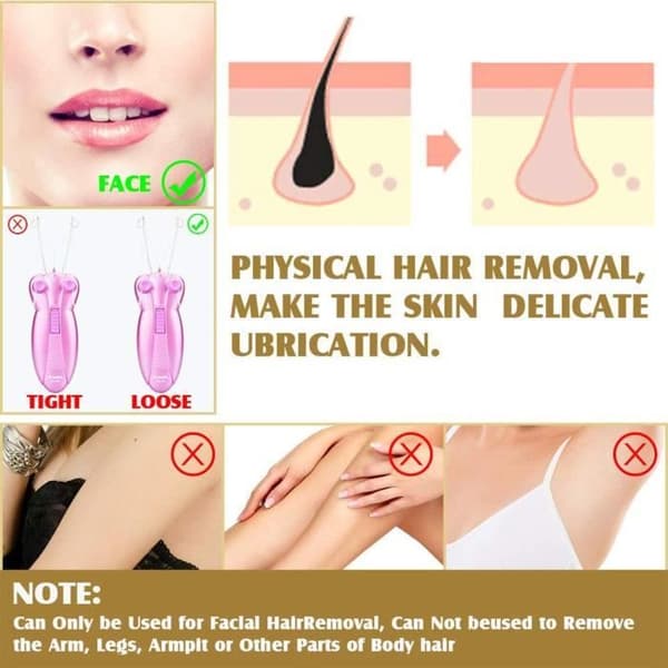 TD® Elektrisk Epilator Underarm Bikini Ben Elektrisk rakapparat Dam Epilator Skönhet Kropp Ta bort hår från huden