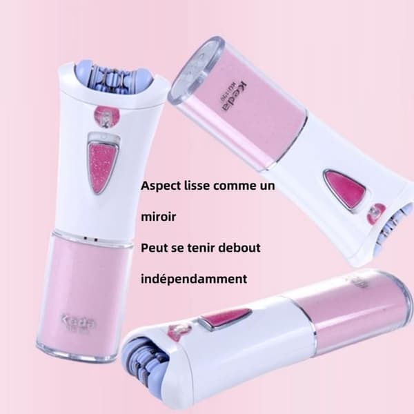 CONFO Kodak Ms. Electric Epilator, KEDA-190 Mini Epilator med ljus (för fint hår)