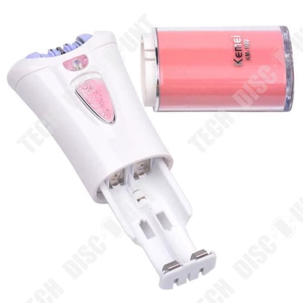 TD® Kodak Ms. Electric Epilator, KEDA-190 Mini Epilator med ljus (för fint hår)