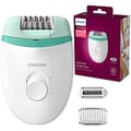 Miniatyrbild 1 av 2: Epilator - PHILIPS - Bre245/00 Satinelle Essential - 2 hastigheter - Keramiska skivor - Sladdansluten