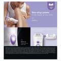 Miniatyrbild 6 av 6: Elektrisk epilator - BRAUN - SE 5-505P - 2 hastigheter - Vit