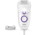 Miniatyrbild 1 av 6: Elektrisk epilator - BRAUN - SE 5-505P - 2 hastigheter - Vit