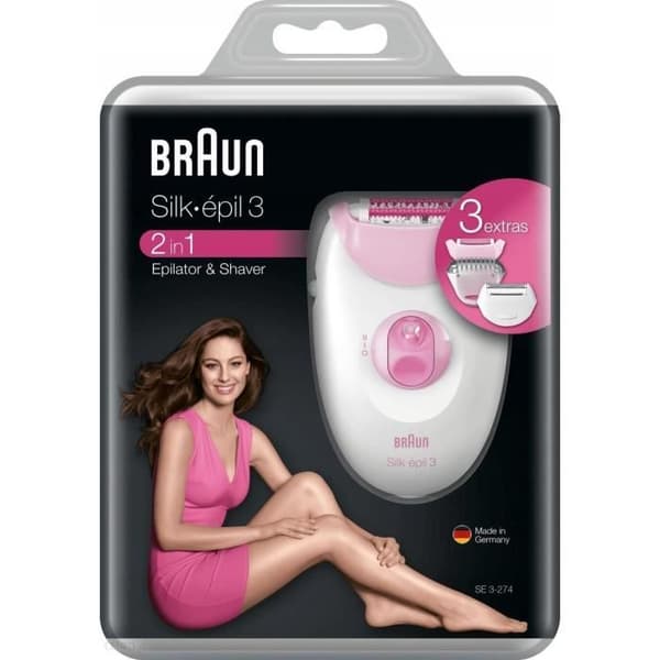 Braun Silk-Epil 3274 2-i-1 rakapparattillbehör