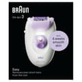 Miniatyrbild 3 av 6: Trådgående epilator - BRAUN - SILK EPIL 3-000 - 2 hastigheter - Lila