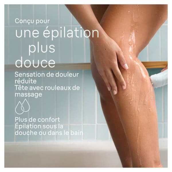 Epilator - Braun - Silk-épil 5 - Rakhuvud - Trimmerkam - Sladdlös - Vit/Rosa