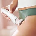 Miniatyrbild 5 av 5: PHILIPS Satinelle Epilator + Rakapparat - Extra stort epileringshuvud - 2 vattentäta hastigheter