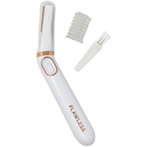 Elektrisk trimmer för kvinnor - FLAWLESS FINISH - Felfri bikini - Specialbaddräkt - Snabb och smärtfri - Integrerad LED