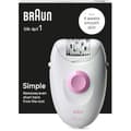 Miniatyrbild 1 av 5: Epilator - BRAUN - Silk Epilator 1 1-010 - Pluck hair removal - Wired - Underarm head