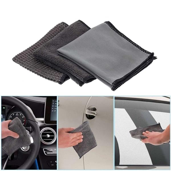 Effektfulla 9-Pack Microfibers Fordons Rengörings Set