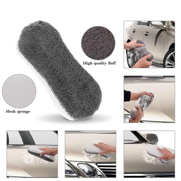 Effektfulla 9-Pack Microfibers Fordons Rengörings Set