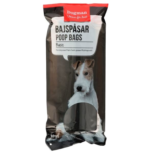 Bajspåse 50-pack
