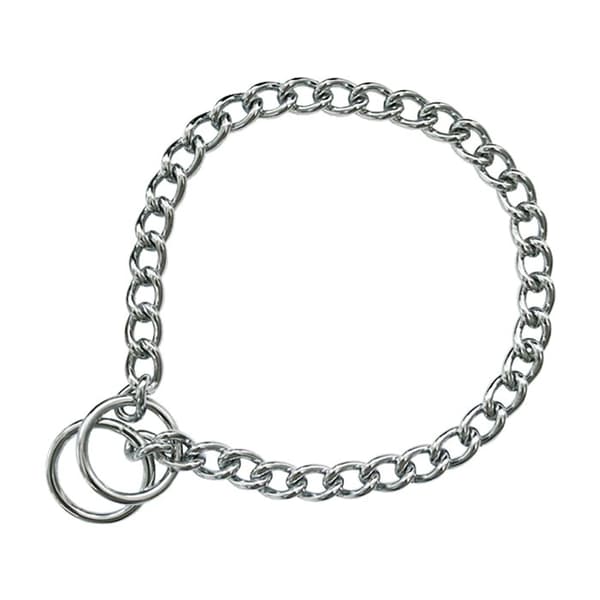 Dressyrhalsband kätting vriden 60cm