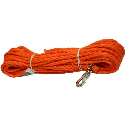 Spårlina Flätad orange Alac 8mm/15m