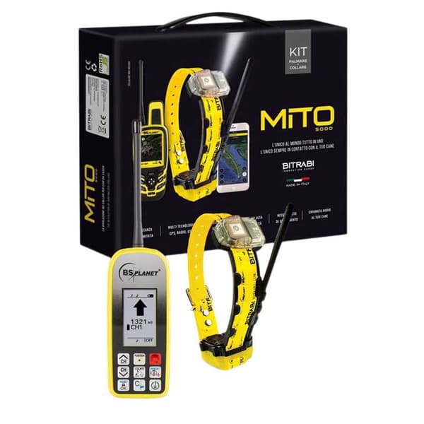 Bitrabi Mito 5100+bs103 Gps Hundesæt Med Halsbånd