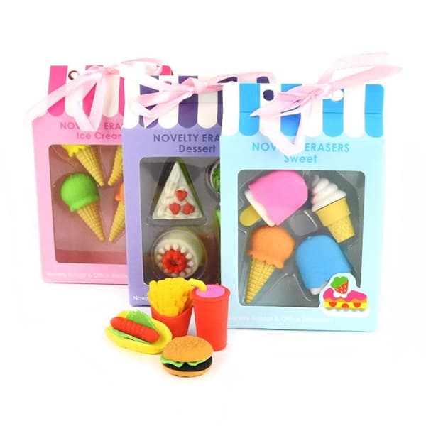 Suddgummi Godsaker 4-pack Glass I strut (rosa förpackning)