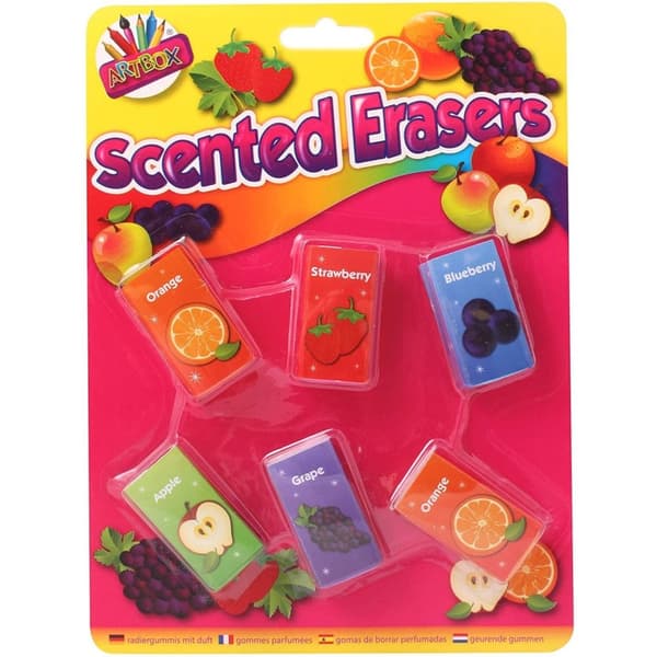 ArtBox Doftande suddgummi (6 st) Multicoloured One Size