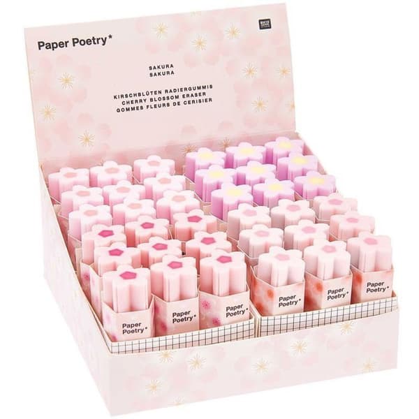 Lång suddgummi rosa Sakura blomma, japansk vår