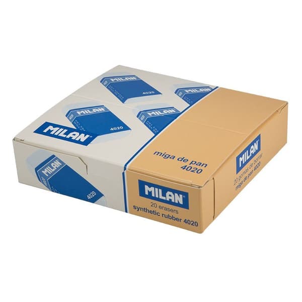 MILAN Radergummi 4020 Klassiskt - 20 st