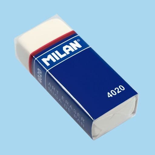 MILAN Radergummi 4020 Klassiskt - 20 st