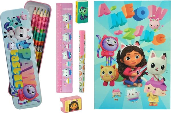 Gabby's Dollhouse Skrivesæt Gift Pack