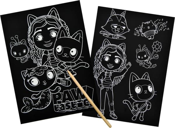 Gabby's Dollhouse Scratch set