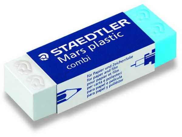 Viskelær Staedtler Mars Plastic Combi (1 stk.)