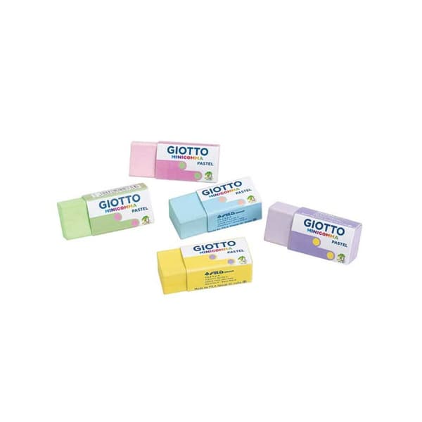 Sudgummiset Giotto MiniGomma Multicolour Bakverk 120 Delar