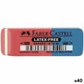 Pikkukuva 1 / 2: Pyyhekumi Faber-Castell Sininen Punainen (40 osaa)
