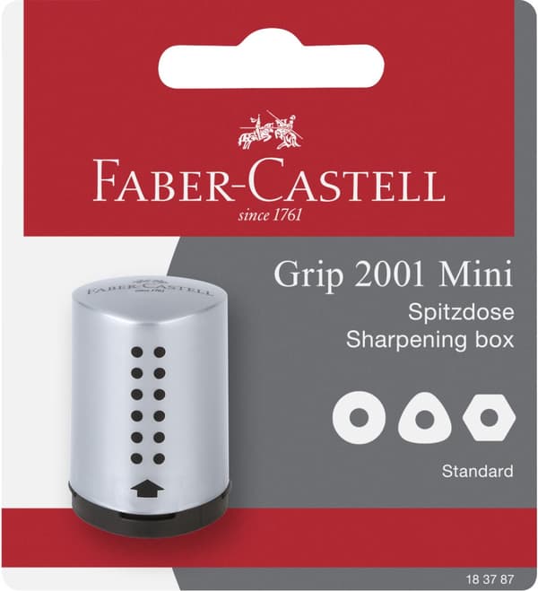 Pennvässare Grip 2001 Mini silver Faber Castell