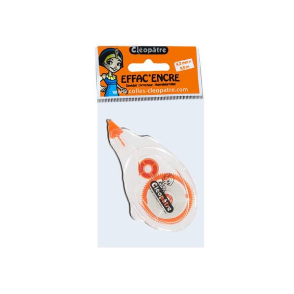 Korrigeringsrulle - Cleopatra Vit - 4,2 mm - 8 meters remsa
