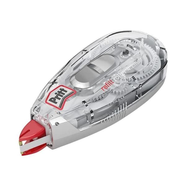 Pritt Flex Korrektionstejp 4,2 mm x 12 m vitt transparent fodral