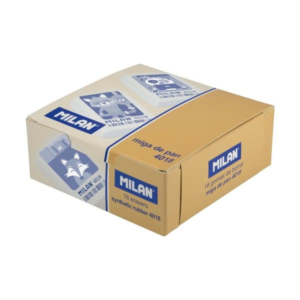 Pyyhekumi Milan 4018 Valkoinen 18 Kappaletta