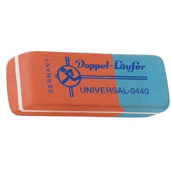 DOPPEL-Läufer UNIVERSAL naturgummi suddgummi,