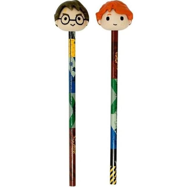 3d-pennor / suddgummi - Harry Potter - Harry Potter And Hermione, Micromania-Zing, fransk nummer ett inom videospel och popkultur