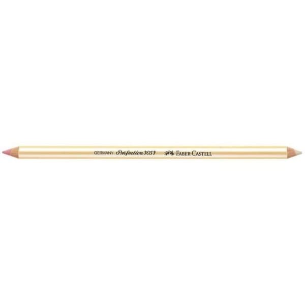 Raderpenna - FABER-CASTELL - PERFECTION 7057 - Dubbelspets - Vit