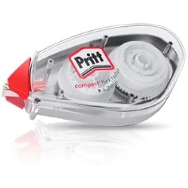 Pritt Roller Compact Tape Corrector - Förpackning med 10 delar - PRITT - Vuxen - Unisex - Vit