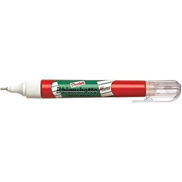 Korrigeringsflaska - Pentel 0100848 - Snabbtorkande - Vit - Vuxen - Unisex