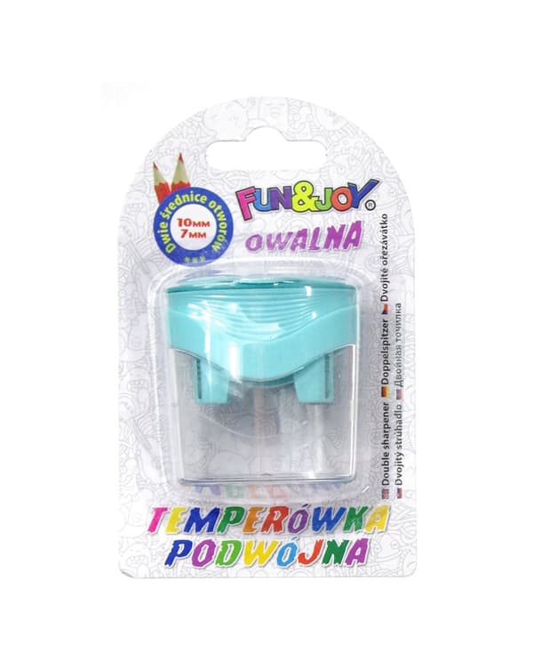 FunJoy Double Oval Sharpener