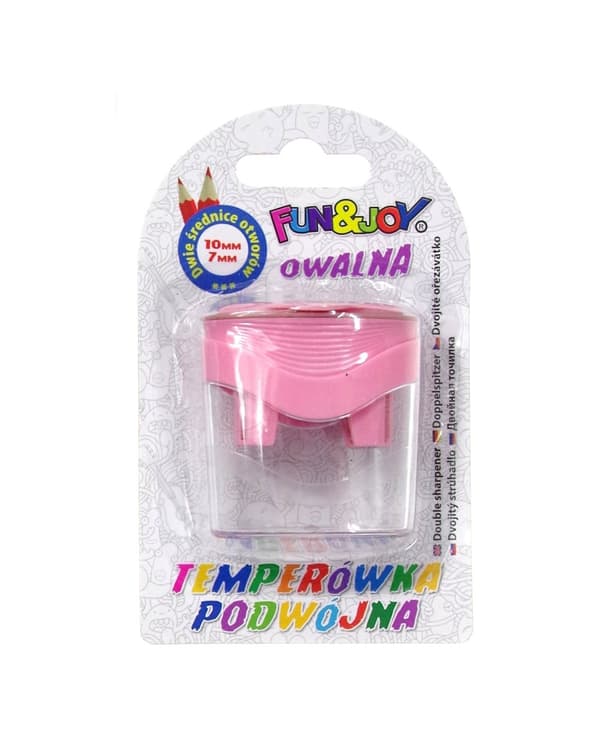 FunJoy Double Oval Sharpener